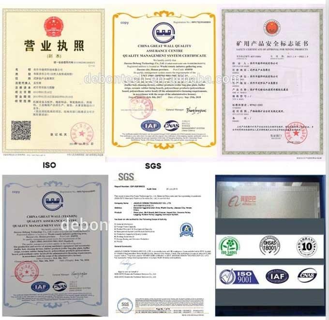 Dust Control & Belt Sealing Skirt Board Polyurethane Conveyor Skirting