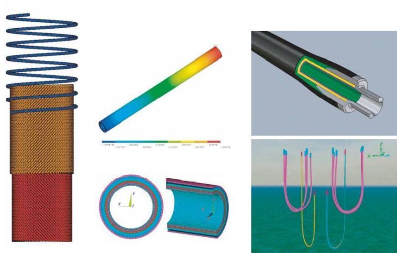 SBR Rubber High Pressure Heat Resistant Flexible Hydraulic Hose