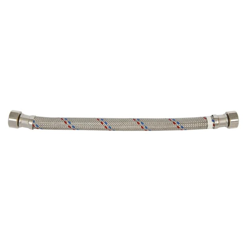 Stainless Steel Braided Hose with Brass Nuts D17*30cm
