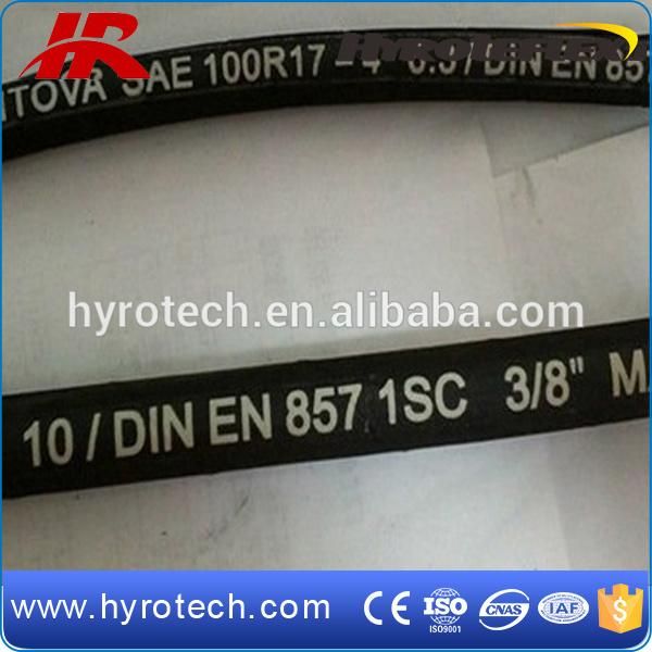High Pressure Flexible Rubber Hose Pipe SAE 100r17