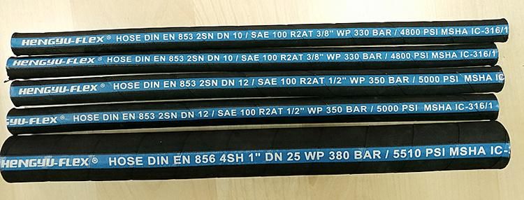 20 Years Experience Factory Hoses Pipe 2sn High Quality Braided Hydraulic Hoses