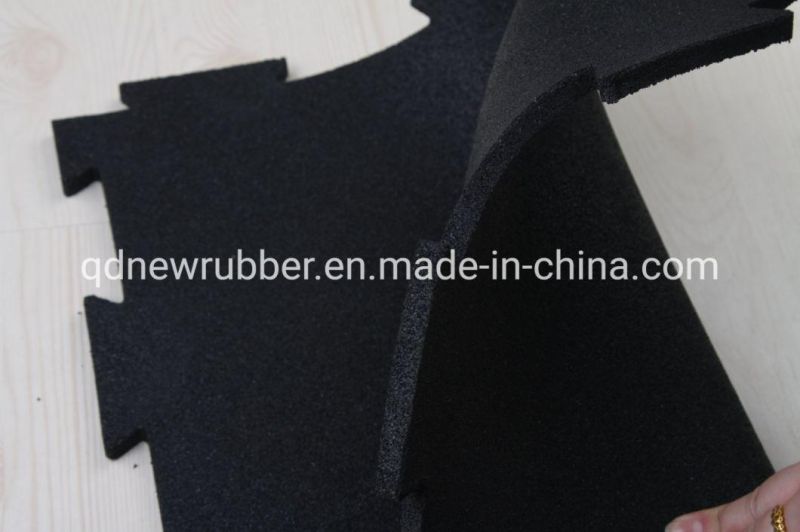 Good Loading Bearing Rubber Garage Floor Interlock Flooring Tiles