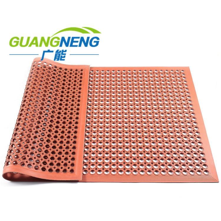 Anti-Slip Outdoor Doormats Large Outdoor Permeable Rubber Mat