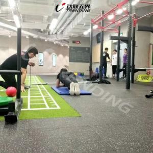 Low Cost Noise Reduction Rubber Gym Flooring Rubber Tile