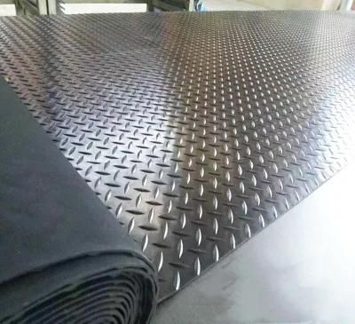 Factory 3mm X 1m X 10m Sale Widely Used Rubber Car Floor Mat Anti-Slip Diamond Rubber Sheets