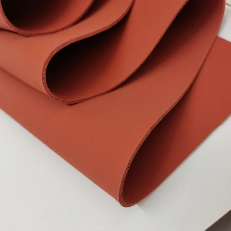 Thermal Conductivity General Purpose Silicone Sponge Rubber Sheet in Roll