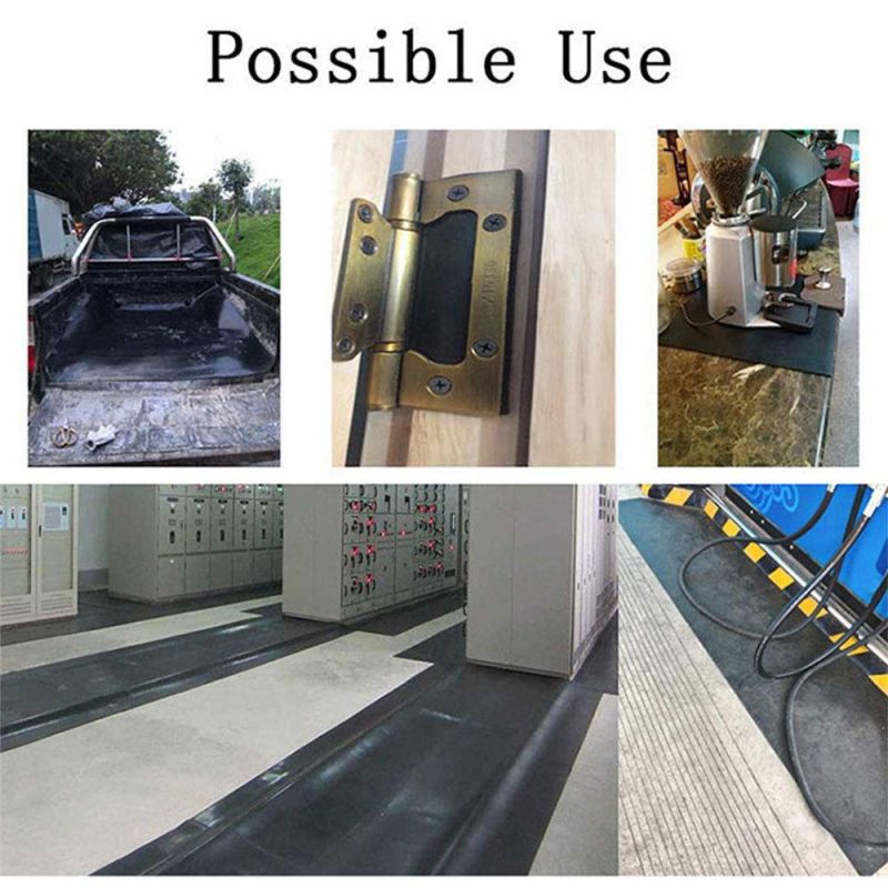 Neoprene Rubber Sheet Can Be DIY Gaskets for Sealing, Protection, Abrasion, Supports, Leveling, Bumpers (Optional Dimensions)
