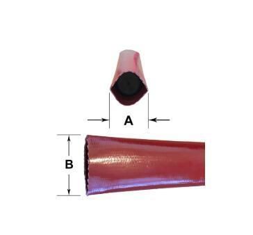 Heavy Duty Durable PVC Red/Blue Layflat Hose 2 Inch (50mm)