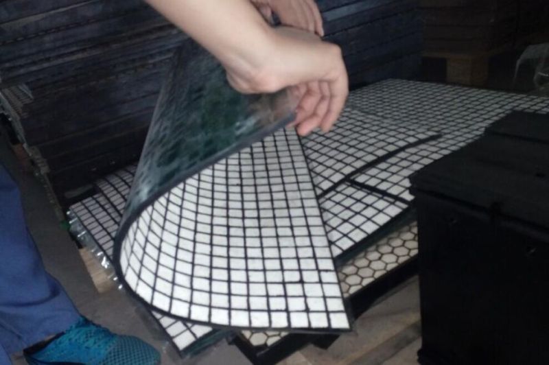 Lining Skirtboard Rubber Ceramic Pad Hex Ceramic Liner Chute Stainless Steel Ceramic Liner