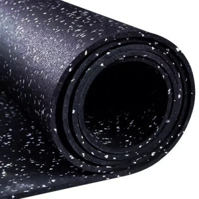 Anti-Slip Indoor Gym Rubber Rolls Shock Absorption Roll Rubber Mat