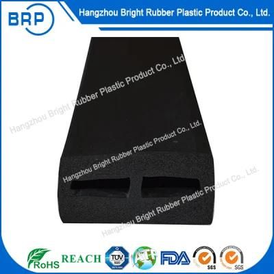 Square/Round Sponge Rubber Extrusion Profile Sealing Strip