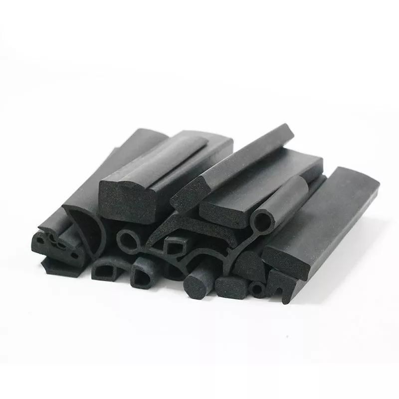 OEM Extruded Silicone Rubber Sealing Strip