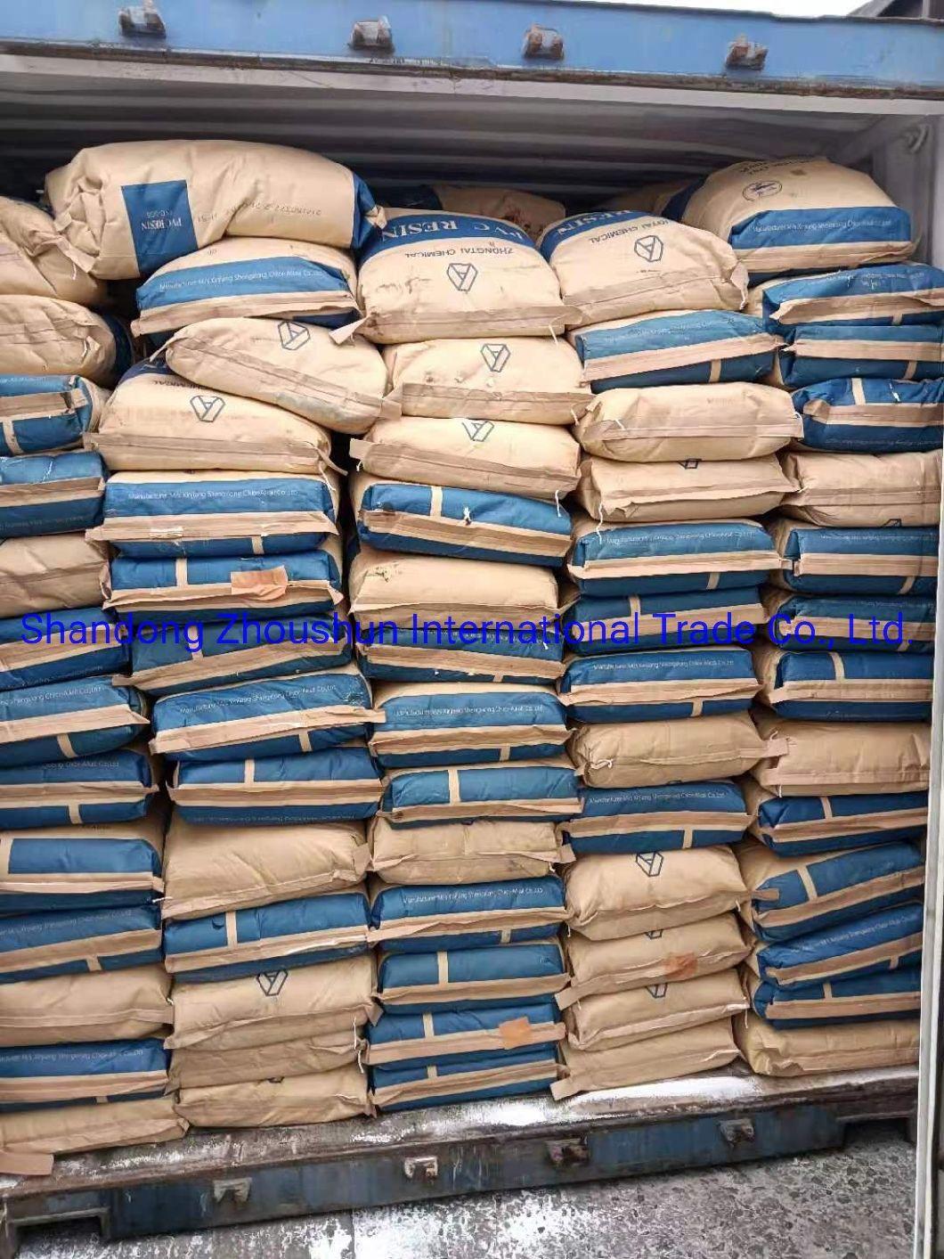 2022 Stock Zhongtai China Cheap K67 Pipe Grade Sg5 PVC Resin Price