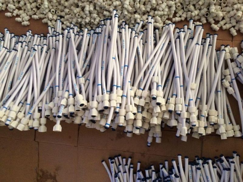 F1/2" Plus F1/2" Wire Braided Flexible Pipe Hose