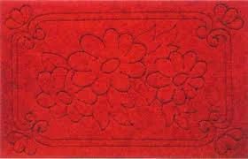 PVC Door Mats, Kitchen Rugs, Eco-Friendly Fabric with PVC Back Door Mats