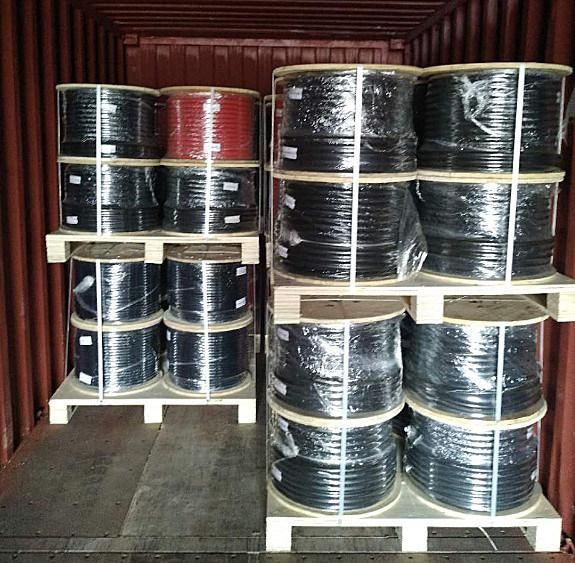 ISO 3821 Dn6 1/4′′ Rubber Argon Hose for American Market