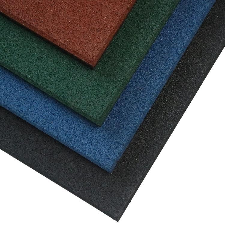 Anti Vibration Environmental Outdoors Playground Floor Rubber Tiles