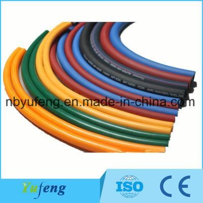 Fiber Braid Rubber Air Hose Rough Surface High Pressure Flexible Air Hose