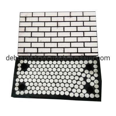 Alumina Ceramic with Rubber Wear Liner Rubber Ceramic Price