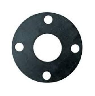 Rubber Gaskets & Seals Black Neoprene Blend Flange Gasket
