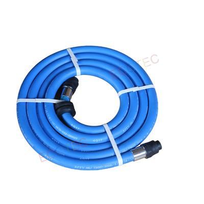 4 Meter Blue Fuel Hose with Connector for Oil Transfer of Fuel Dispenser