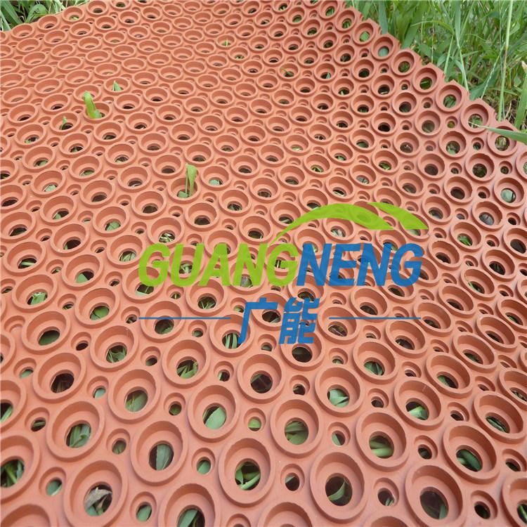 Anti Slip Drainage Antibacterial Rubber Door Floor Mat/Bathroom Mat