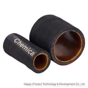 UHMWPE Industrial Acid Solvent Translucent Suction and Delivery Chemical Rubber Hose Pipe