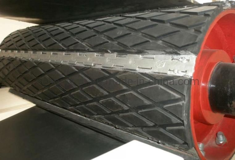 Conveyor Pulley Ceramic Lagging Rubber Sheet Manufacturer