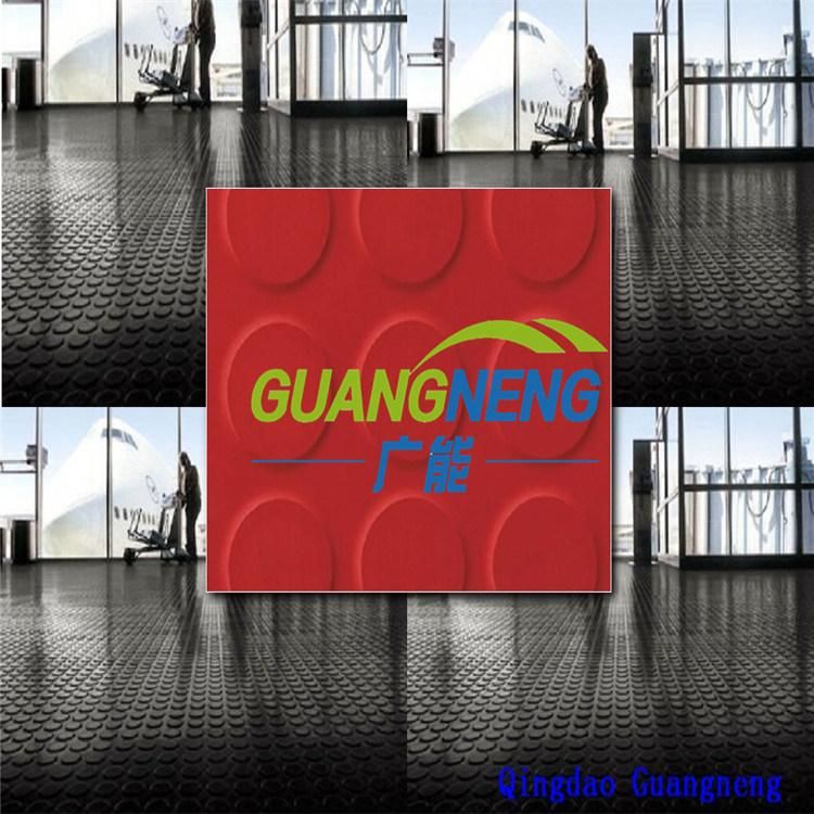 3-6mm Wearing-Resistant Non Order Rubber Flooring Mat