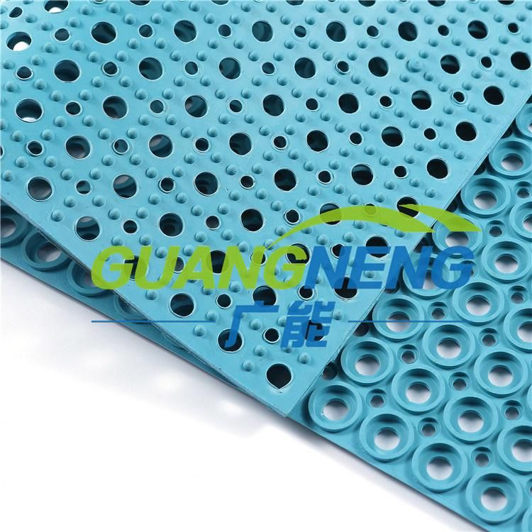 Anti Fatigue Kitchen Oil Resistance Rubber Flooring Mat/Drainage Rubber Mat