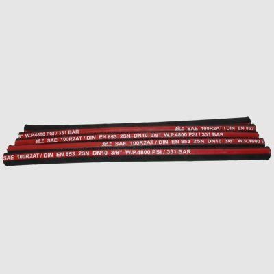 Machinery Hydraulic Rubber Hose with Steel Wire Reinforced for Repair Market