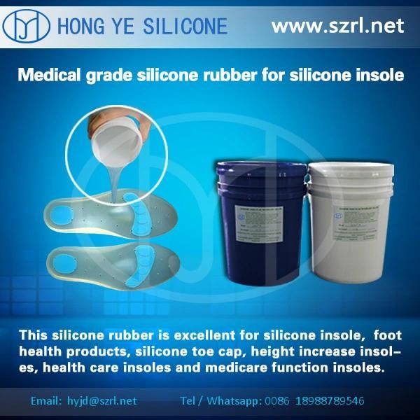 RTV Silicone Medical Rubber for Silicone Insole Pads
