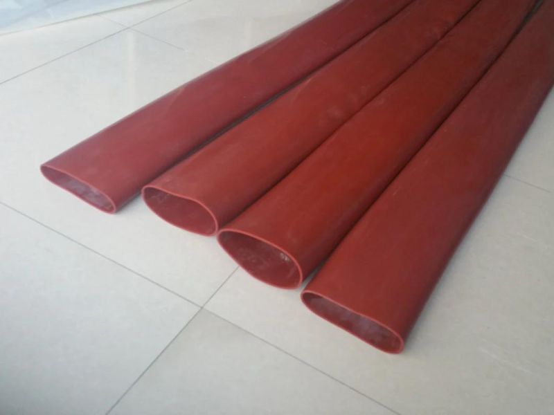Silicone Sleeve, Silicone Tube, Silicone Pipe, Silicone Tubing for Corona Rollers with Red or Orange Color