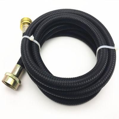 3/8&quot; Inch Washing Machine Hose Assembly with Fiber Braided