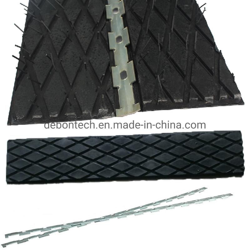 Vulcanized Ceramic Coating Lagged Pulley Rubber Lagging Sheet Roller for Conveyor Pulley Lagging