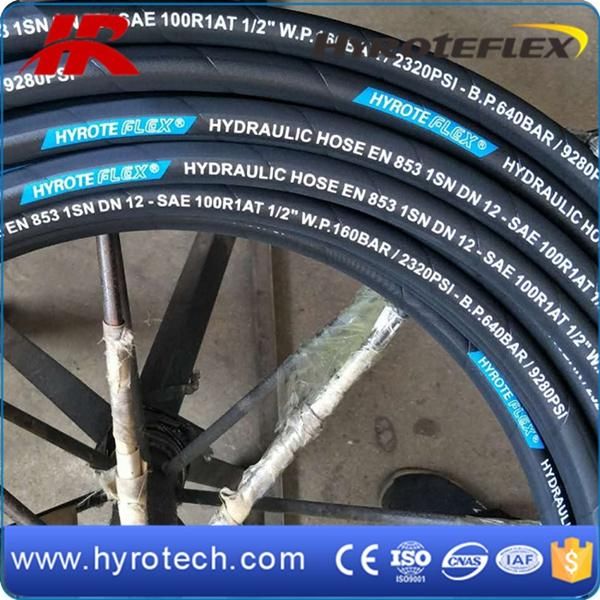 Superior Quality Hydraulic Hose 200000 Impulse Cycles DIN Standard En853 1sn