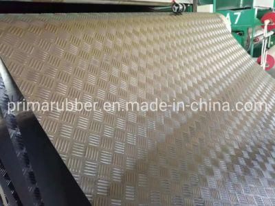 Checker Rubber Floor Mat 5bar Blue Colour