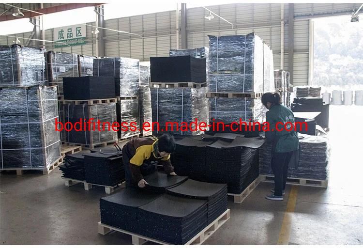 Professional EPDM Sparkled Gym Rubber Flooring