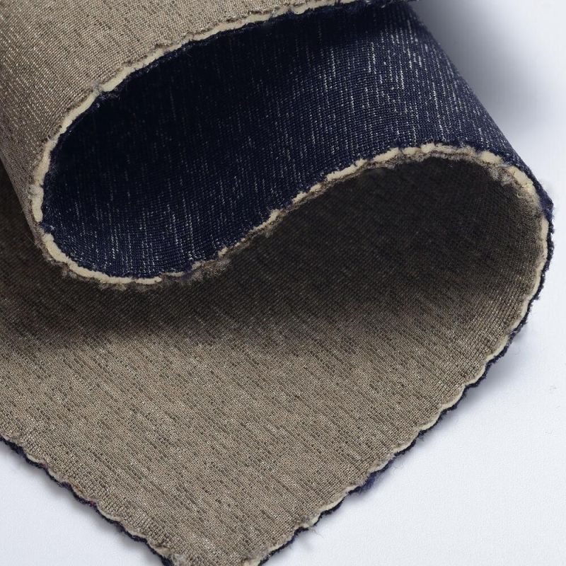 Wholesale 3mm Grey Fabric White Neoprene Sponge for Baby Bags