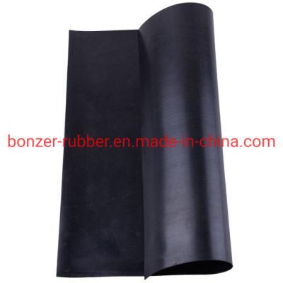 China 3-15 MPa Industrial Oil-Resistant Fireproof Cr Neoprene Rubber Sheet Flooring Mat Rubber Floor