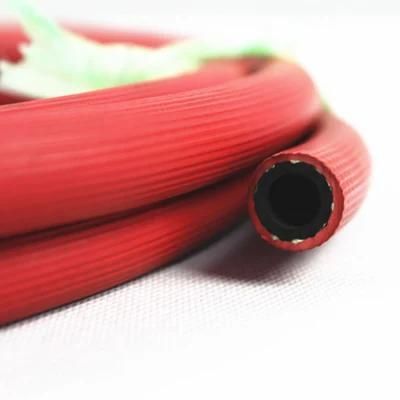 Groove Surface 3/8&quot; Rubber Air Hose with Red Color