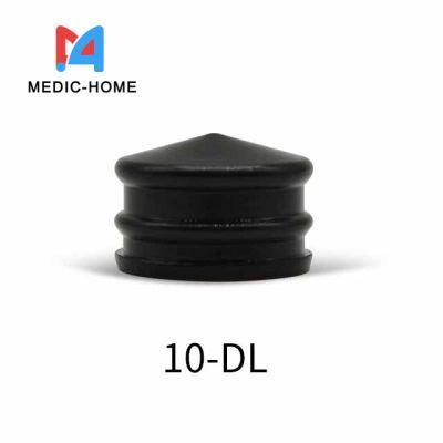Disposable Pharmaceutical Packaging 10ml Isoprene Rubber Syringe Piston with CE ISO