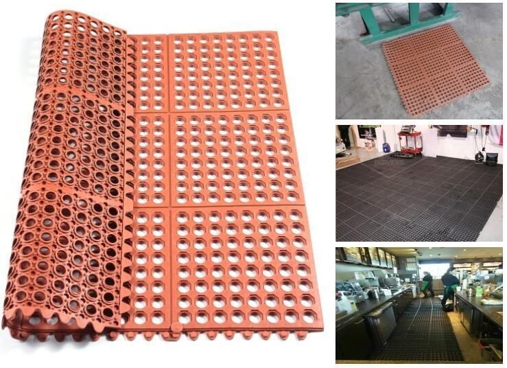 Anti-Slip Kitchen Mats/Household Non Slip Rubber Kitchen Interlocking Floor Mat
