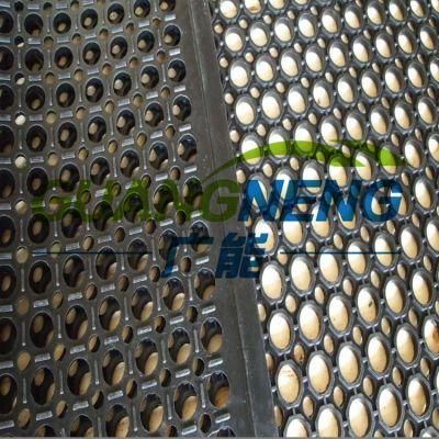 Permeable Rubber Mat Rubber Workstation Mat /Drainage Rubber Mat