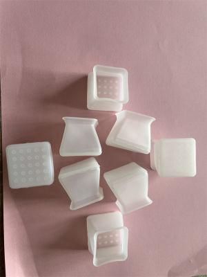 31.75mm Squared Silicone Cap for Desk/Chair Foot