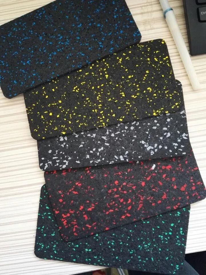 Recycled Eco Friendly Rubber Flooring Indoor Gym Mat Rolls