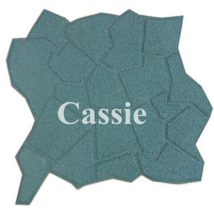 Outdoor Square Wearing-Resistant Kindergarten Rubber Tile