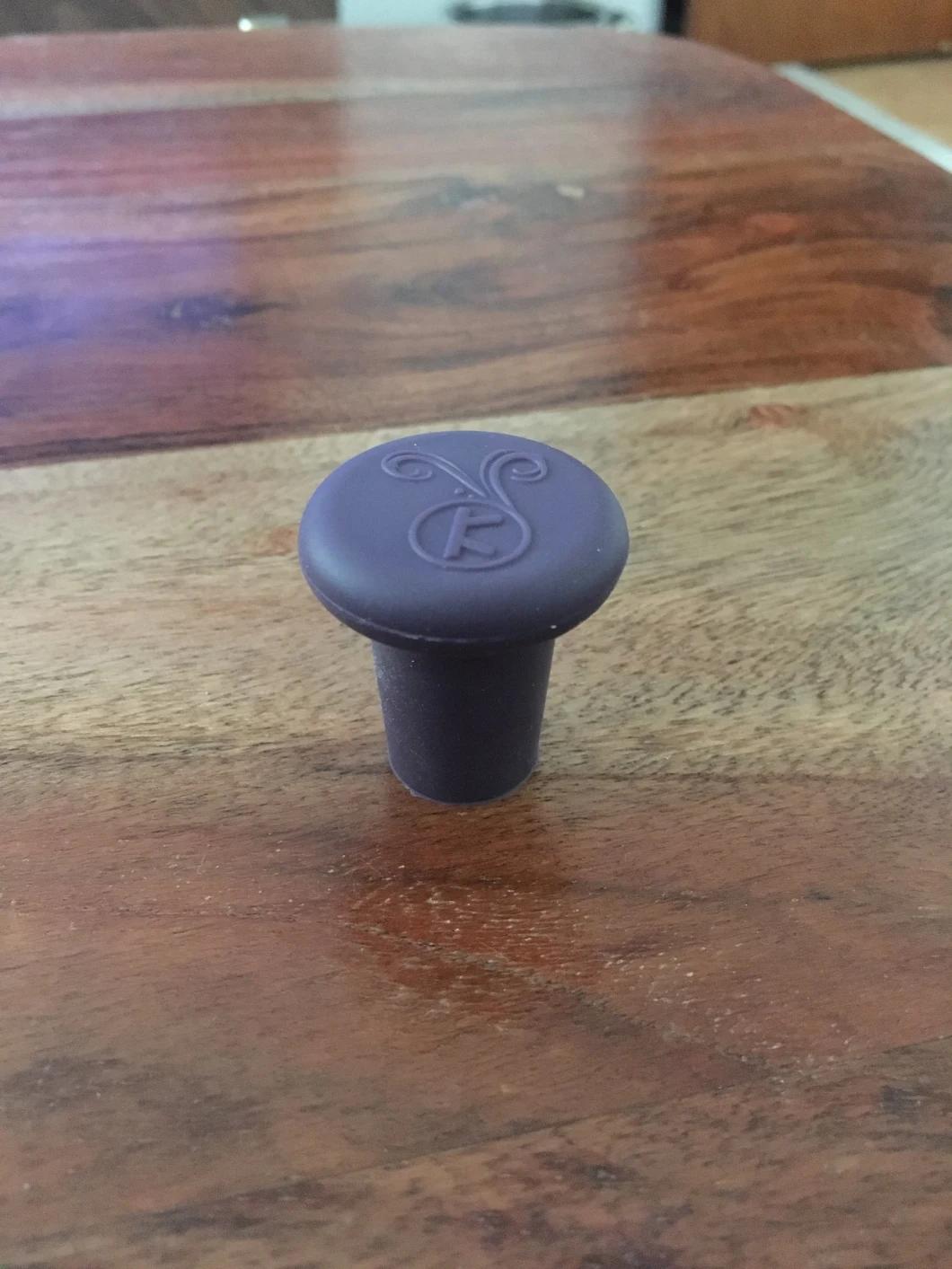 Customized Colorful Silicone Wine Bottle Stopper