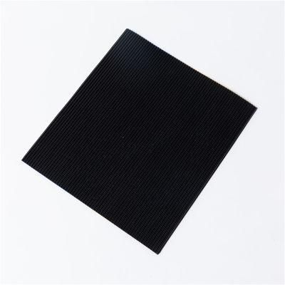 Anti Slip Corrugated Fine Composite Ribbed Insulated Rubber Flooring Mat Electrical Sheet