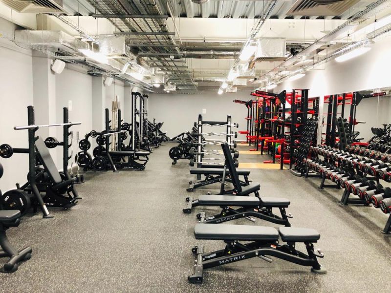 Commercial Fitness Floor Roll Gym Rubber Flooring